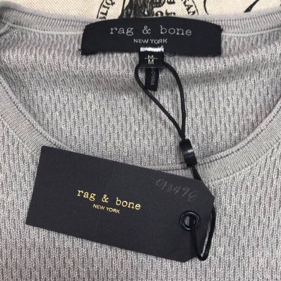 Rag & Bone Davis Slim Fit Crewneck Sweater - Picture 4 of 6